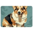 thumbnail image 1 of Corgi Dog Non-Slip Polyester Indoor Office Rugs Area Rug Machine Washable Floor Mat, 1 of 6