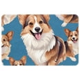 thumbnail image 1 of Corgi Dog Non-Slip Polyester Kitchen Mat Door Rugs Indoor Rug, Machine Washable, 1 of 6