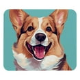thumbnail image 1 of Corgi Dog Printed Square Desk Mat Mousepad, 8.3x9.8 Inch, Non-Slip Rubber Bottom, Suitable for Office and Gaming, 1 of 6