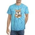 thumbnail image 1 of Corgi Eating Ramen Tie Dye Cyclone Men -Image by Shutterstock, Male x-Large, 1 of 4