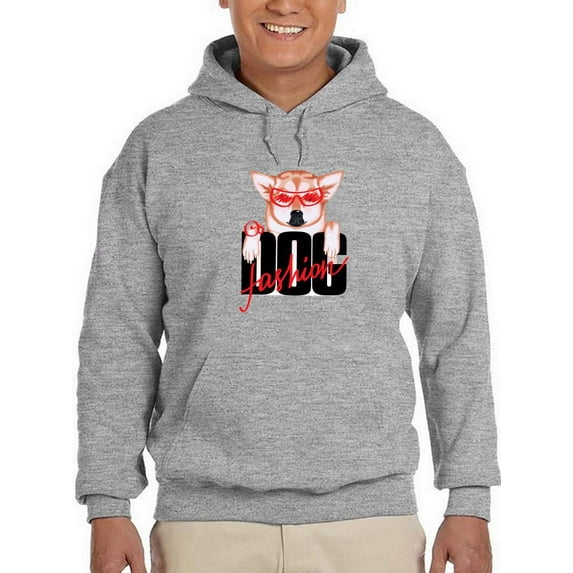 Corgi Fashion Dog Hoodie Men -Image by Shutterstock, Male Medium