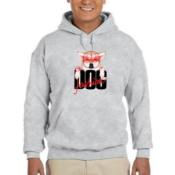Corgi Fashion Dog Hoodie Men -Image by Shutterstock, Male XX-Large