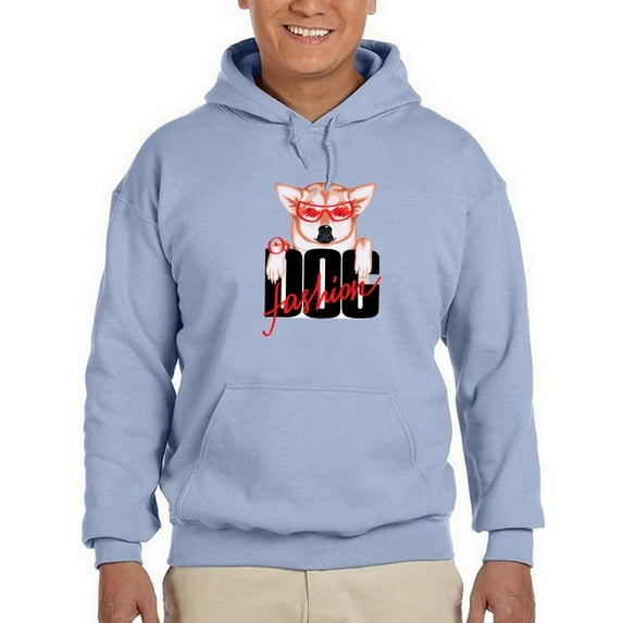 Corgi Fashion Dog Hoodie Men -Image by Shutterstock, Male XX-Large