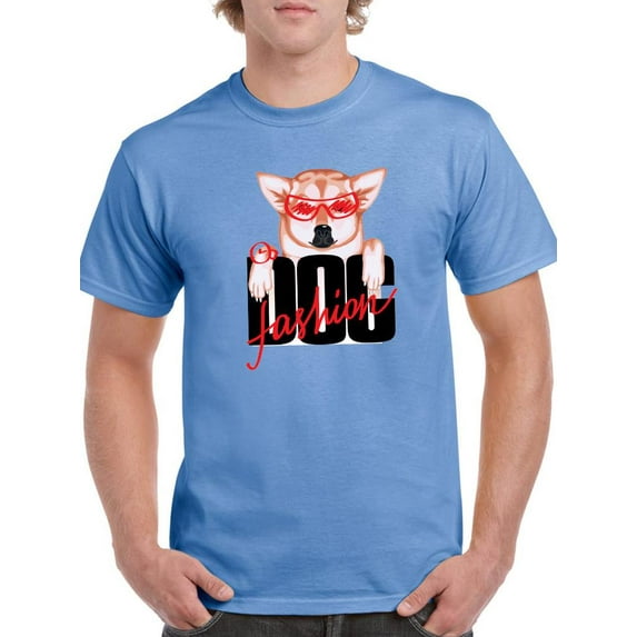 Corgi Fashion Dog T-Shirt Men -Image by Shutterstock, Male Small