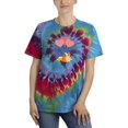 thumbnail image 1 of Corgi Flying W Balloons Tie Dye Spiral Women -Image by Shutterstock, Female Medium, 1 of 4