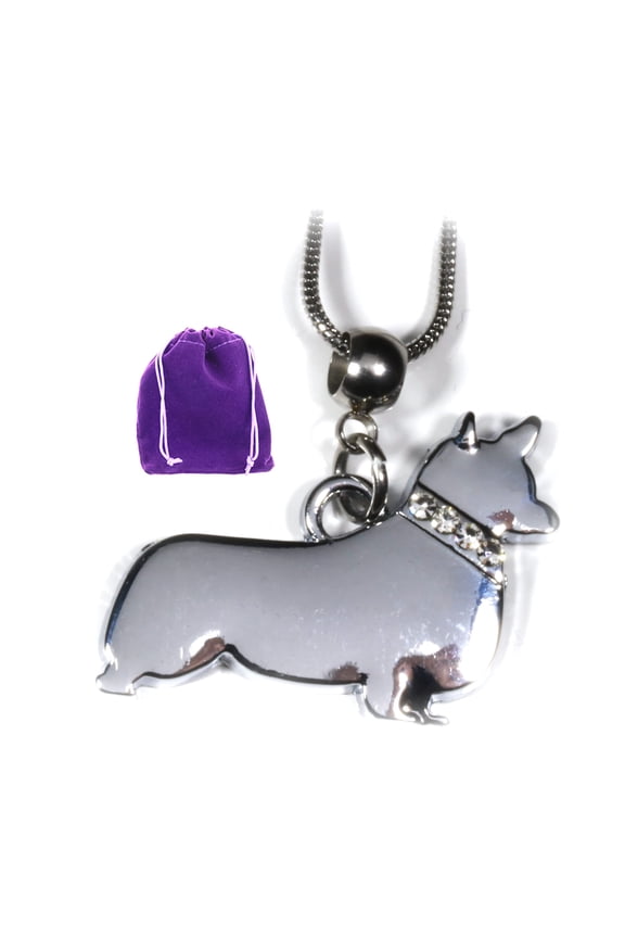 Corgi Gifts for Corgi Lovers - A Dog Necklace for Women and Men or Corgi Necklace Doggie Jewelry and Personalized Dog Gifts Great Corgi Stuff Dog Jewelry for Women as Custom Dog Gifts for Pet Lovers