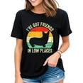 thumbnail image 1 of Corgi I've Got Friends In Low Places Dog Lover Gift T-Shirt Black X-Large, 1 of 4