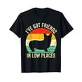 thumbnail image 1 of Corgi I've Got Friends In Low Places Pembroke Welsh Lover Te T-Shirt, 1 of 5