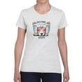 thumbnail image 1 of Corgi In Glasses Don't Worry T-Shirt Women -Image by Shutterstock, Female Small, 1 of 4