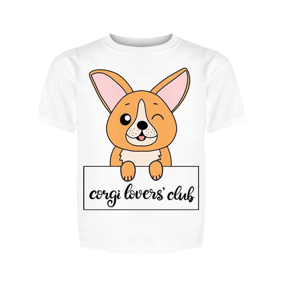 Corgi Lovers' Club Tee Girl's -Image by Shutterstock