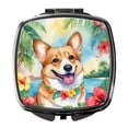 thumbnail image 1 of Corgi Luau Compact Mirror 2.75 in x 3 in, 1 of 4