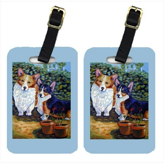 Corgi Luggage Tags, Pack - 2