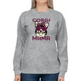 thumbnail image 1 of Corgi Mama Corgi W Sunglasses Sweatshirt Women -Image by Shutterstock, Female x-Large, 1 of 4