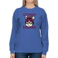 thumbnail image 1 of Corgi Mama Corgi W Sunglasses Sweatshirt Women -Image by Shutterstock, Female x-Large, 1 of 4