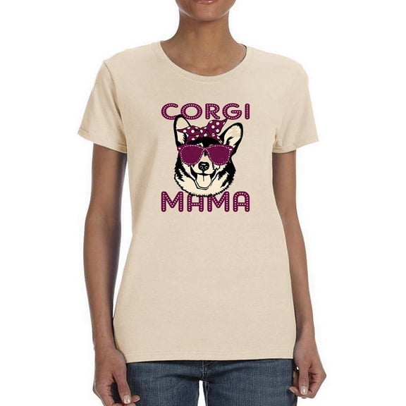 Corgi Mama T-Shirt Women -Image by Shutterstock, Female 3X-Large