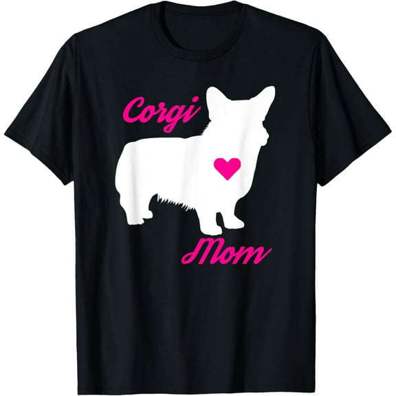 Corgi Mom - Cute Mother's Day T-Shirt For Dog Lovers