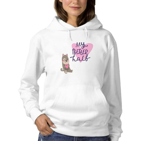 Corgi My Better Half Hoodie Women -Image by Shutterstock, Female 5X-Large