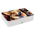 thumbnail image 1 of Corgi PU Leather Bracelet Holder Jewelry Organizer Box with Removable Compartment - Portable Organize Storage Case, 1 of 6