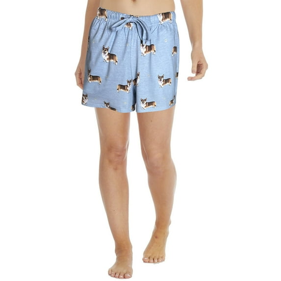 Corgi Pajama Shorts Women - Super Soft and Comfortable - Perfect for Corgi Gifts - Womens Lounge Shorts