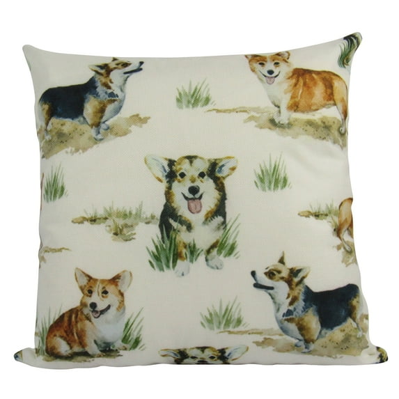 Corgi | Pattern | Pillow Cover | Dogs | Home Decor | Custom Dog Pillow | Dog Mom | Corgi Lover Gift | Dog fabric | Dog Mom Gift | Dog Gifts