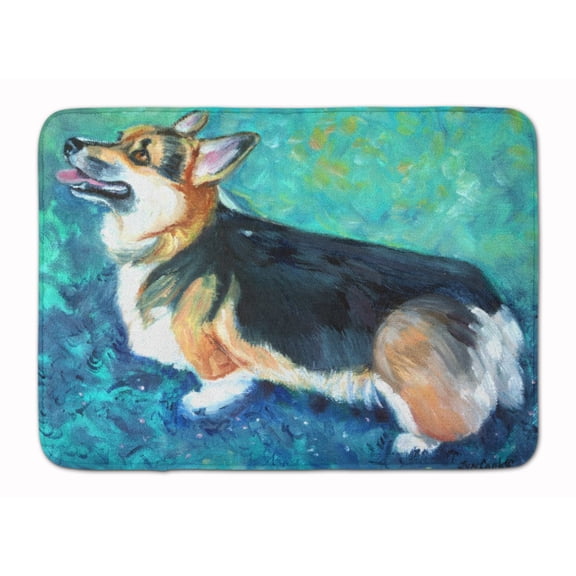 Corgi Pembroke Machine Washable Memory Foam Mat
