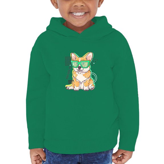 Corgi Portrait Play With Me Hoodie Toddler -Image by Shutterstock, 2 Toddler