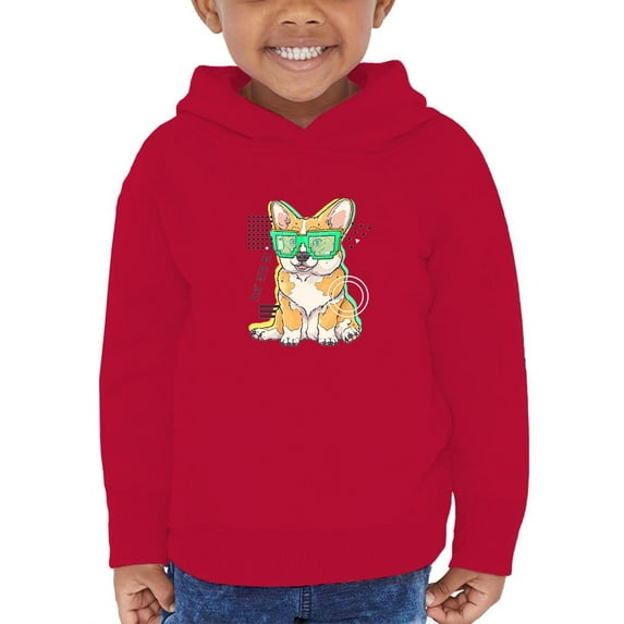 Corgi Portrait Play With Me Hoodie Toddler -Image by Shutterstock, 2 Toddler