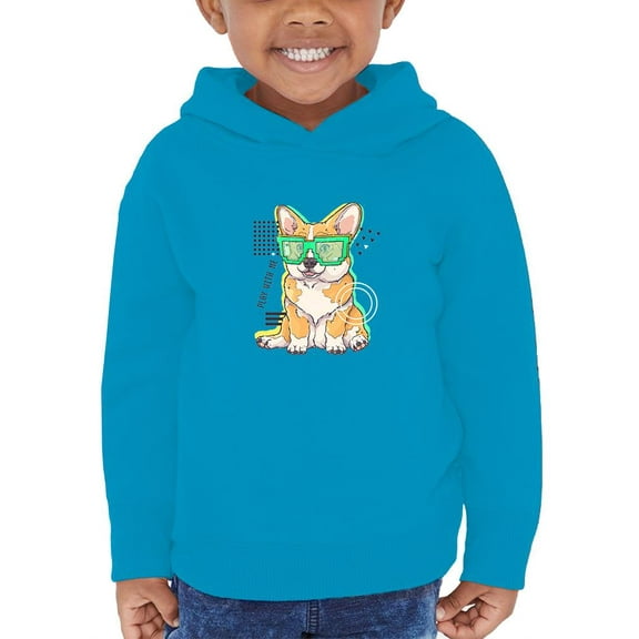 Corgi Portrait Play With Me Hoodie Toddler -Image by Shutterstock,  2 Toddler