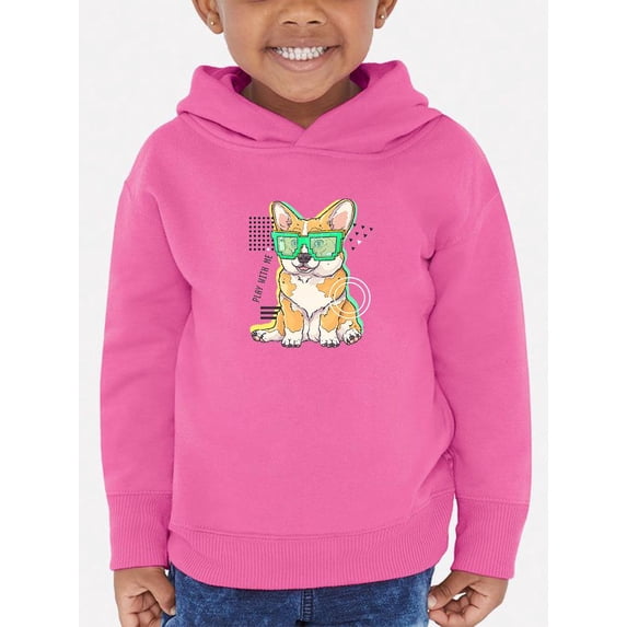 Corgi Portrait Play With Me Hoodie Toddler -Image by Shutterstock, 5 Toddler