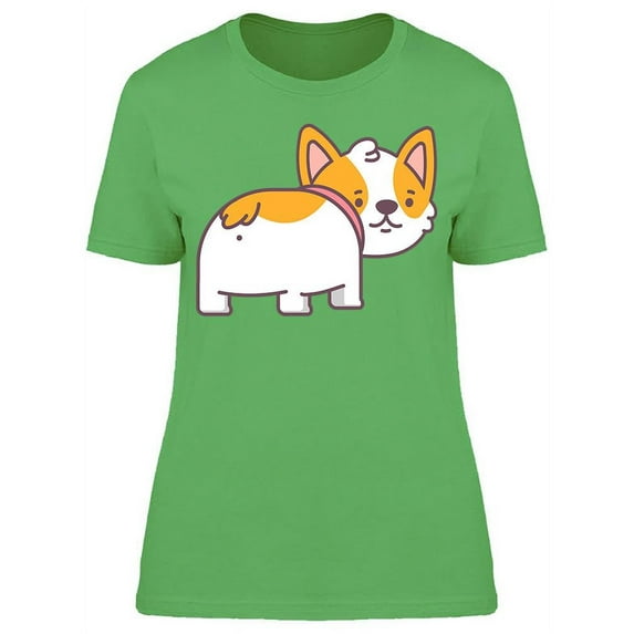 Corgi Posing T-Shirt Women -Image by Shutterstock, Female Large