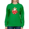 thumbnail image 1 of Corgi Pup In Big Red Mug Sweatshirt Women -Image by Shutterstock, Female 4X-Large, 1 of 4
