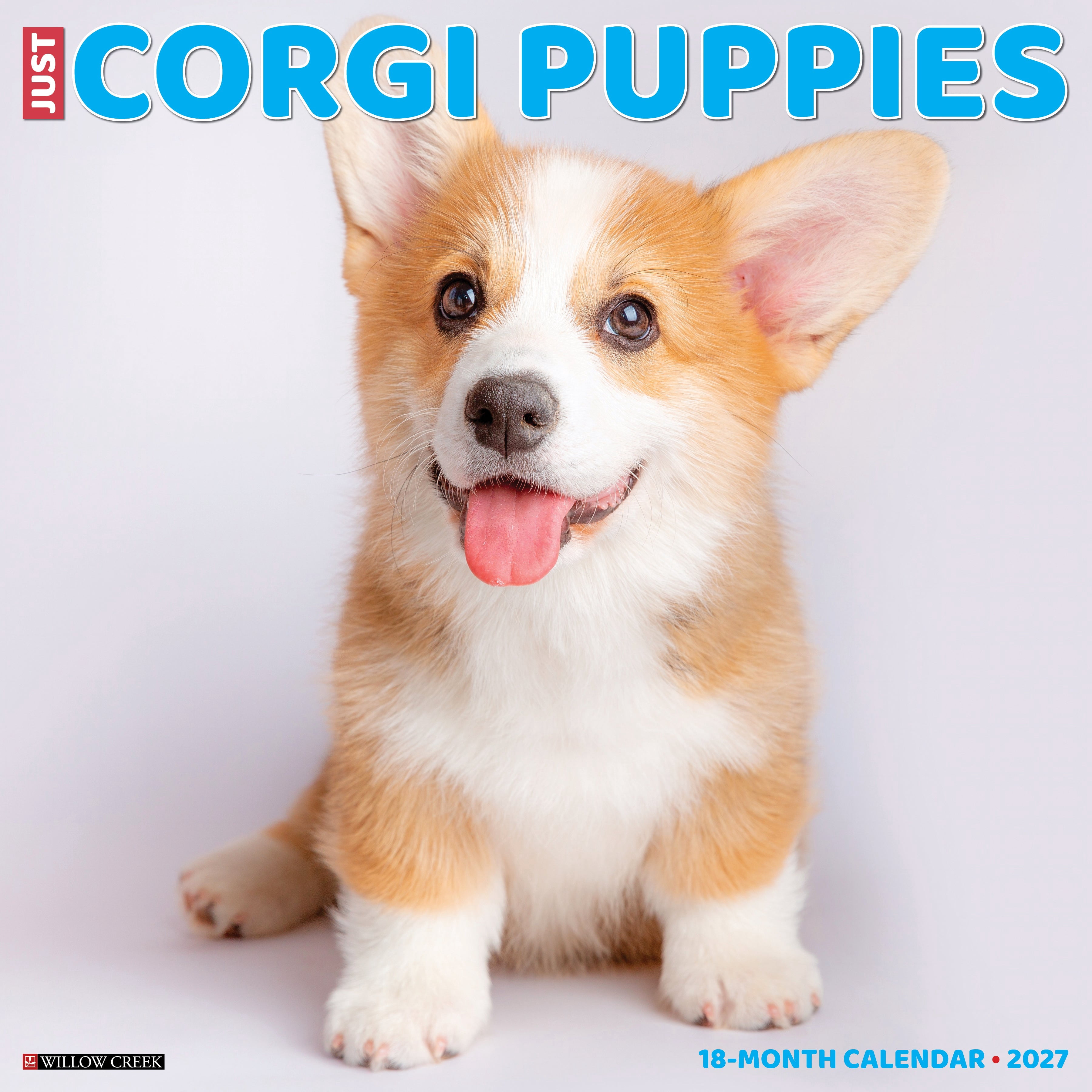 Willow Creek Press, Corgi Puppies 2027 Wall Calendar