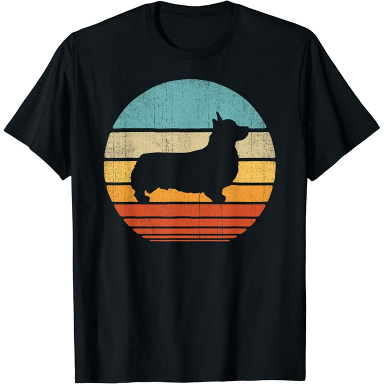 Corgi Tshirt For Dog Lovers - Retro Vintage Style Corgi Tshirt For Dog Lovers - Retro Vintage Style