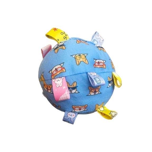 Corgi Shaped Squeaky Toy, Crinkle Paper Sound Effect, Interactive Pet Plaything, Chewable Soft Fabric for Dogs and Cats, Mental Stimulation Toy, Durable Design