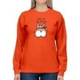 thumbnail image 1 of Corgi Short Legs Big Attitude Sweatshirt Women -Image by Shutterstock, Female Large, 1 of 4