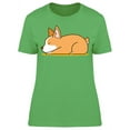 thumbnail image 1 of Corgi Sleeping T-Shirt Women -Image by Shutterstock, Female 3X-Large, 1 of 2