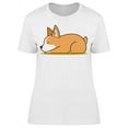 thumbnail image 1 of Corgi Sleeping T-Shirt Women -Image by Shutterstock, Female Large, 1 of 2