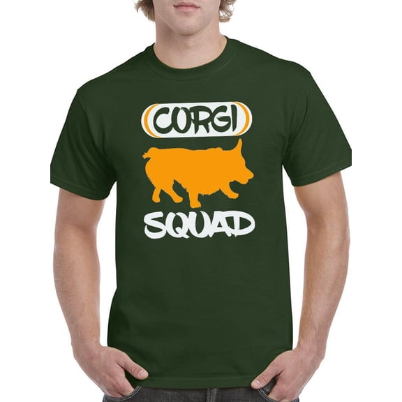 Corgi Squad T-Shirt Men -Image by Shutterstock, Male Large