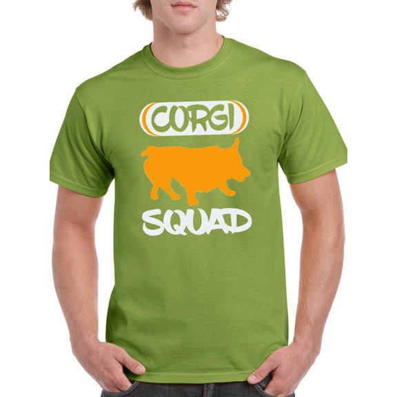 Corgi Squad T-Shirt Men -Image by Shutterstock, Male x-Large