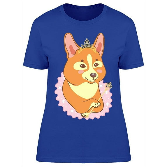 Corgi The Ballerina T-Shirt Women -Image by Shutterstock, Female Medium