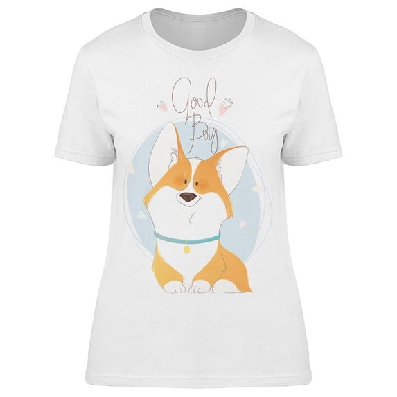 Corgi, The Good Boy T-Shirt Women -Image by Shutterstock, Female XX-Large