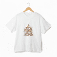 thumbnail image 1 of Corgi Tree Glow Cute Puppy Holiday Forest Cozy Scene Unisex T-Shirt, up to size 5XL, 1 of 2