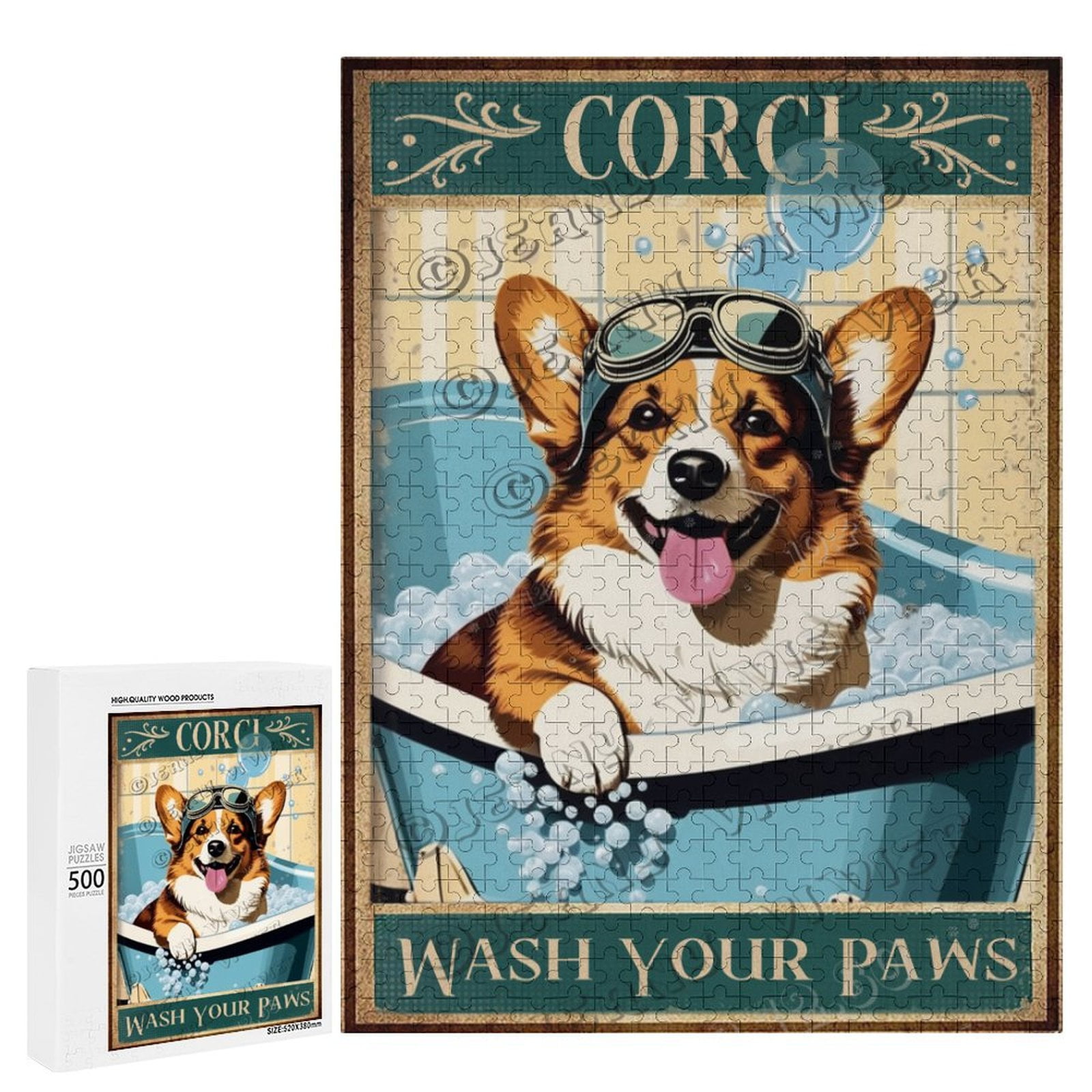 Corgi Puzzles