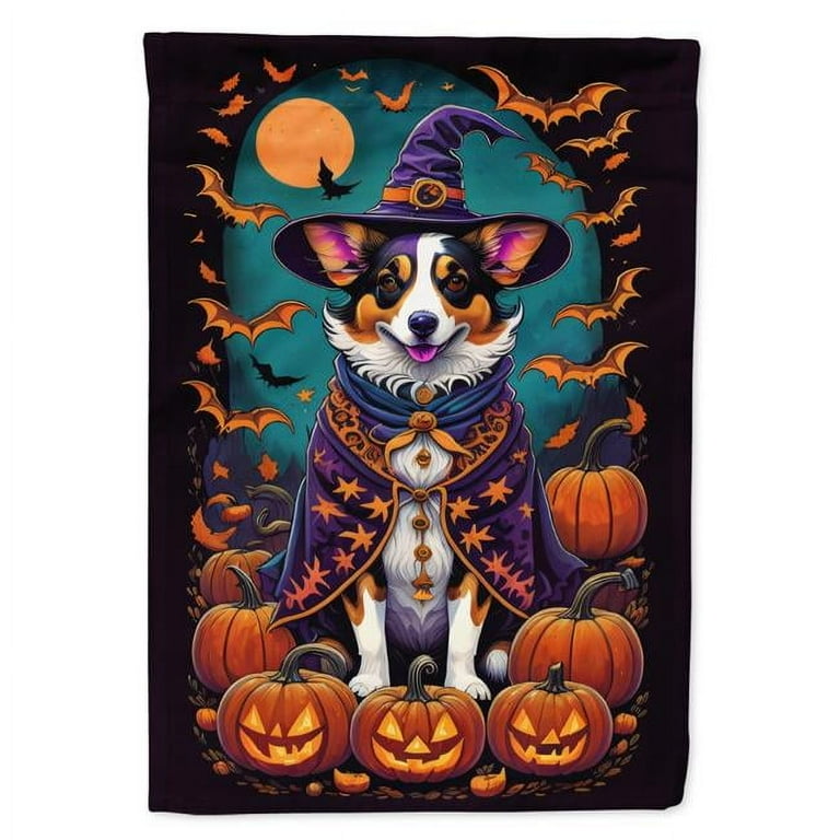 Corgi & Pumpkins Garden Flag Corgi & Pumpkins Garden Flag