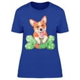 thumbnail image 1 of Corgi With A Bone Pillow Tee Women's -Image by Shutterstock, 1 of 2
