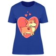 thumbnail image 1 of Corgi With A Lovely Rose Tee Women's -Image by Shutterstock, 1 of 2