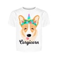 thumbnail image 1 of Corgi-corn Tee Girl's -Image by Shutterstock, 1 of 2