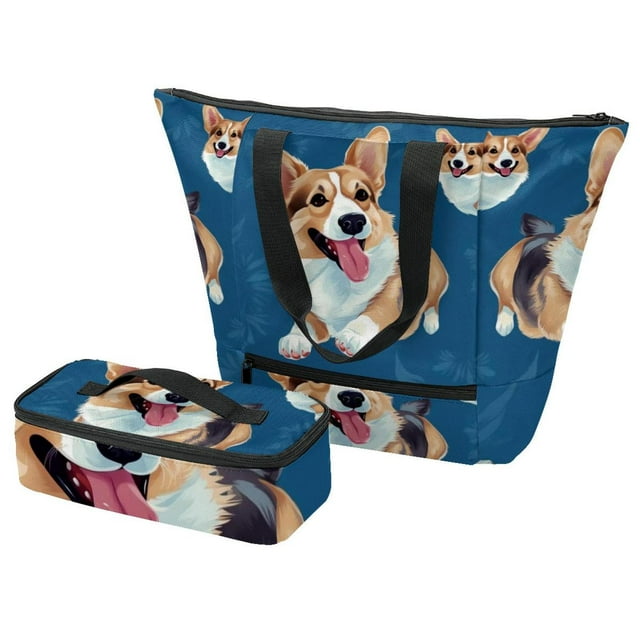 Pet Animals Travel Duffel Bag Sports Tote Gym Bags Shoulder Weekender Overnight Bag with