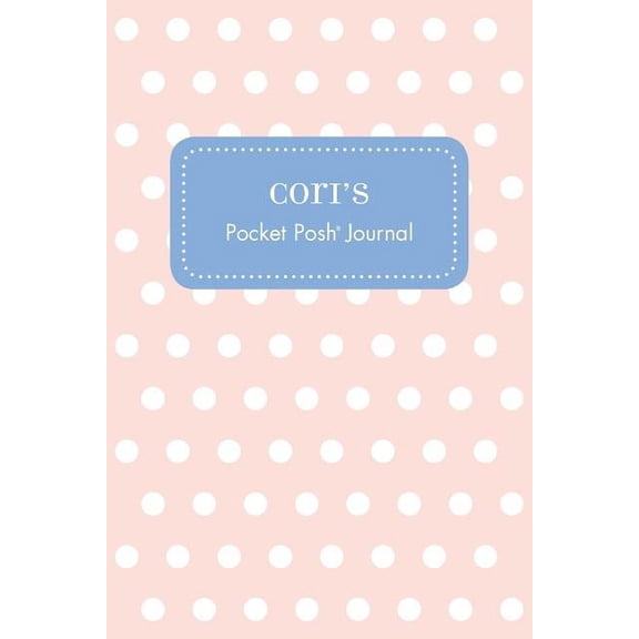 Cori's Pocket Posh Journal, Polka Dot, (Paperback)