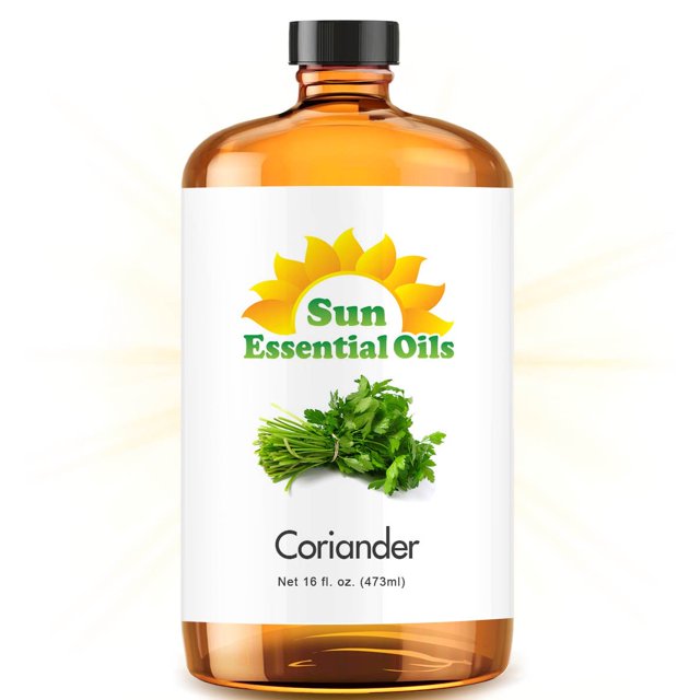 Coriander Essential Oil (Huge 16oz Bottle) Bulk Coriander Oil 16